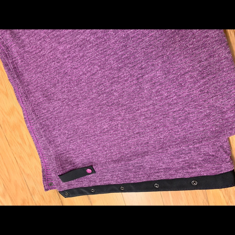 Vintage Lululemon Vinyasa Scarf. Pique. Ultraviolet Black. - Picture 5 of 7